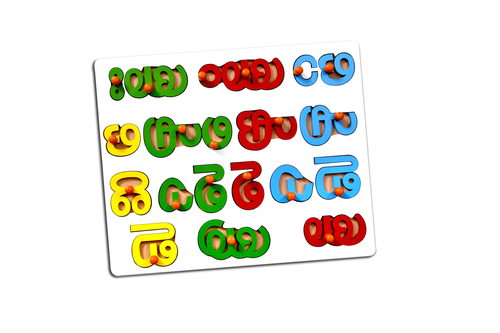Kidken Alphabet board - Malayalam - Vowels