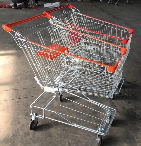 Steel Wire Shopping Trolleys