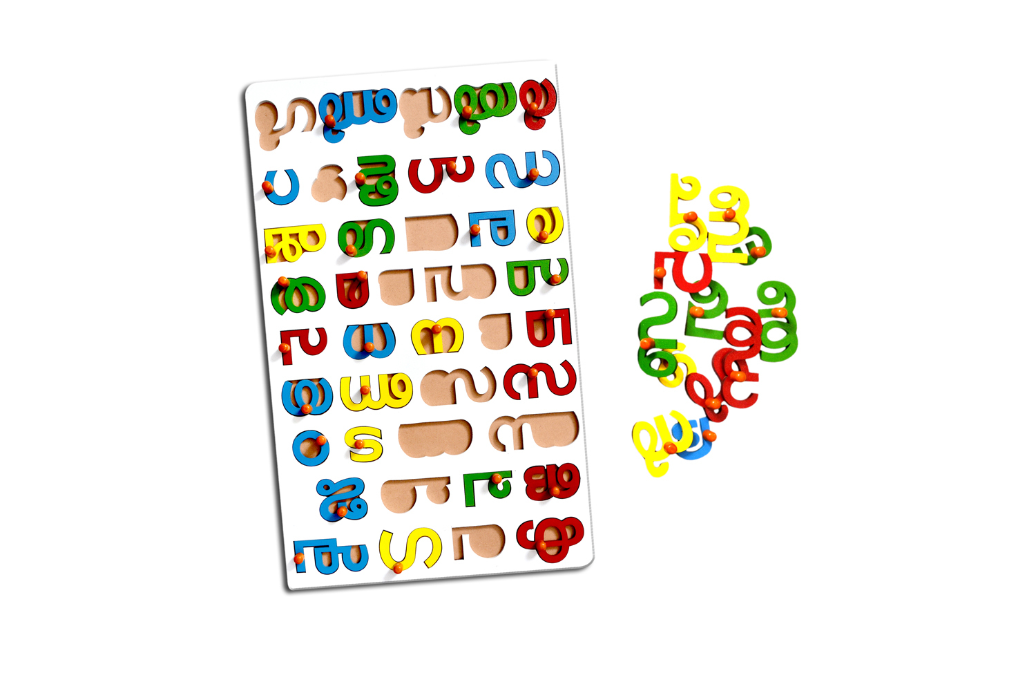 Kidken Alphabet board-Malayalam Consonants