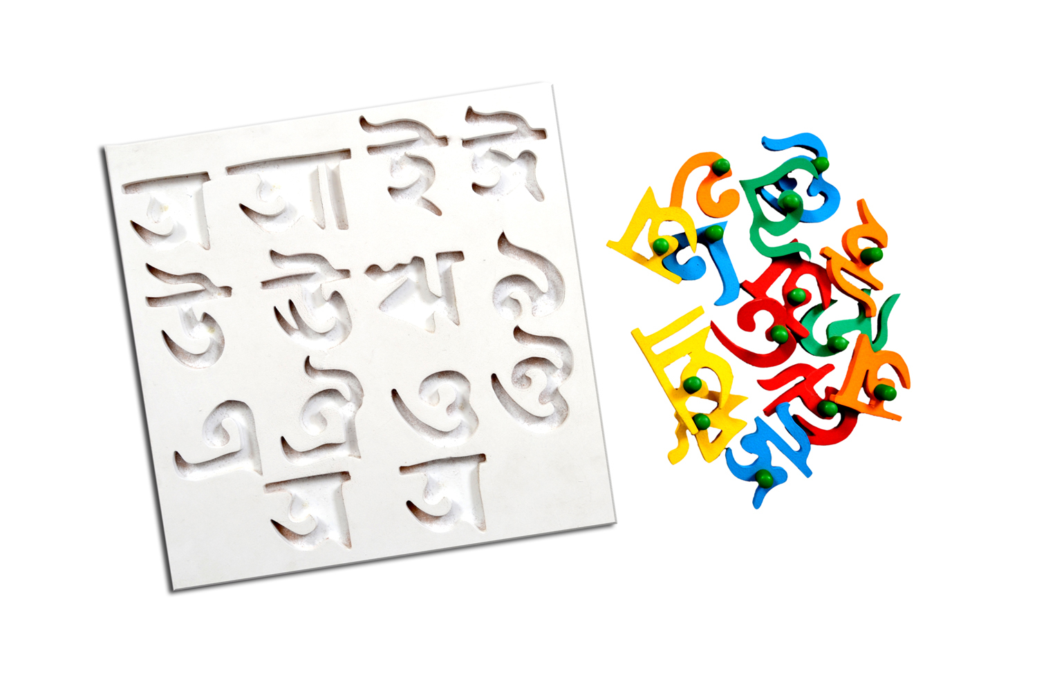 Kidken Alphabet board-Bengali vowels