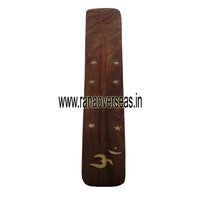 Wooden Om Sign Incense Stick Stand Ash catchers