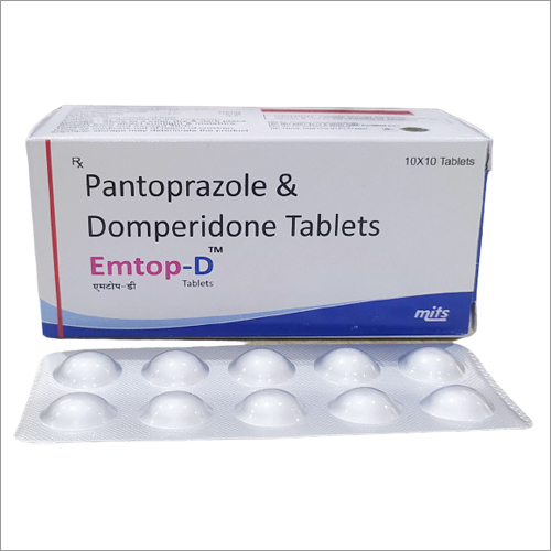 Pantoprazole 40 mg & Domperidone 10 mg Tablets