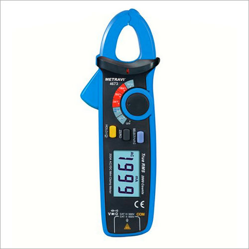 Metravi M-4673 TRMS AC-DC Leakage Current Clamp Meter