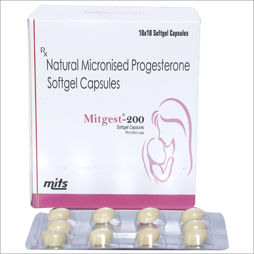 Natural Micronized Progesterone Softgel Capsules