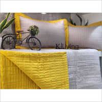 3 Piece Quilted Bed Cover