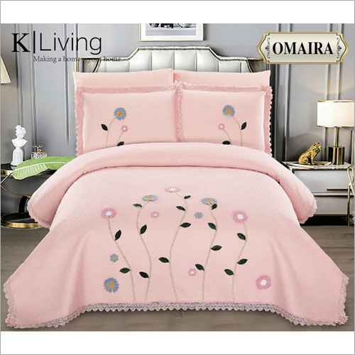3 Pieces Quilted Bed Cover