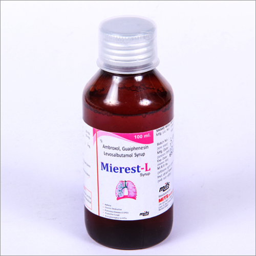 Ambroxol Hcl Guaiphenesin Levosalbutamol Syrup By MITS HEALTHCARE PRIVATE LIMITED