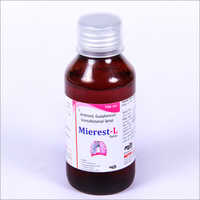 Ambroxol Hcl Guaiphenesin Levosalbutamol Syrup