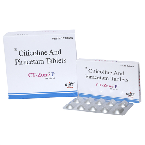 Citicoline and Piracetam Tablet By MITS HEALTHCARE PRIVATE LIMITED