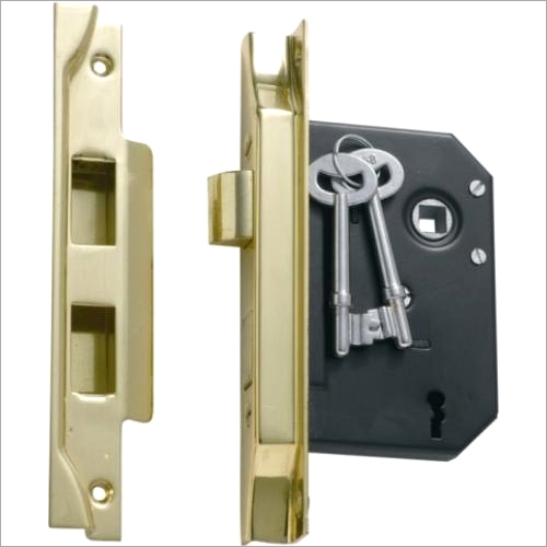 Brass And Powder Coated Mortise Lock Application: Door Fittings