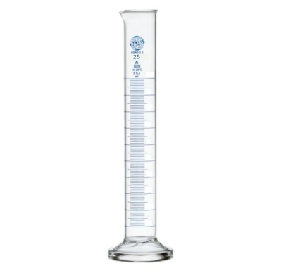 Measuring Cylinder With Round Bottom Class a 25 Ml