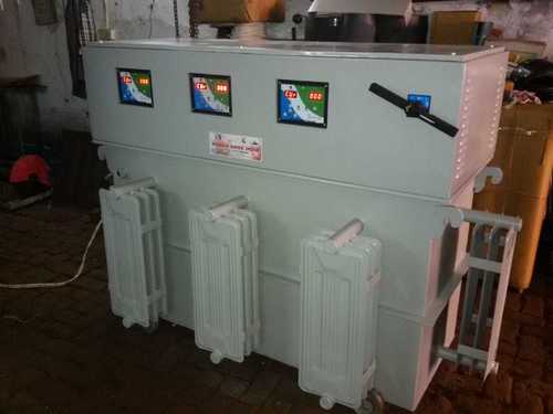 250 kva Servo Stabilizer Oil Cooled Unbalanced Type with bypass system