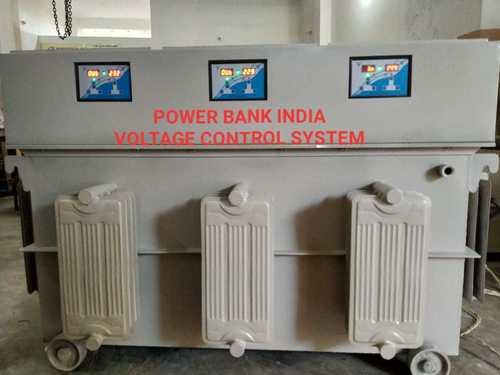 300 KVA servo stabilizer oil cooled unbalanced type By Power Bank India