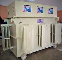 Oil Cooled Servo  Stabilizer400 Kva - Efficiency: 98%