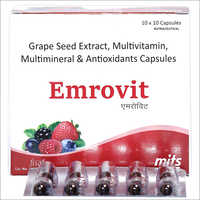 Antioxidants Multivitamin & Multimineral, Grape Seed Extract Capsules