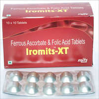 Ferrous Ascorbate 100 mg & Folic Acid 1.5 mg Tablets