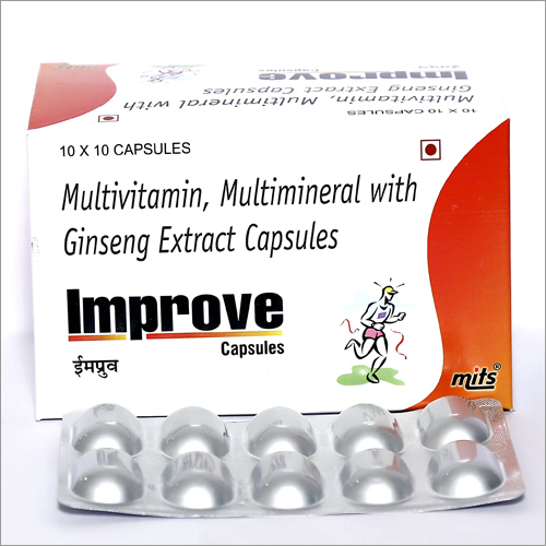 Multivitamin & Multimineral & Ginseng Extract Capsules