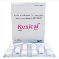 Calcium citrtae maleate , zinc and magnesium Tablets