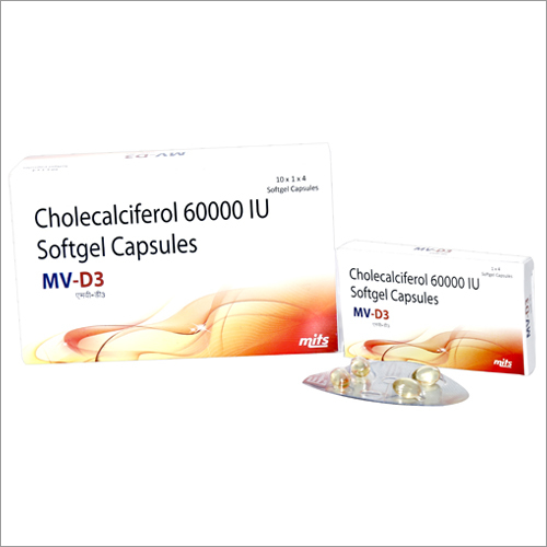 Cholecalciferol 60000mg Soft gel Capsules