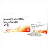 Cholecalciferol 60000mg Soft gel Capsules