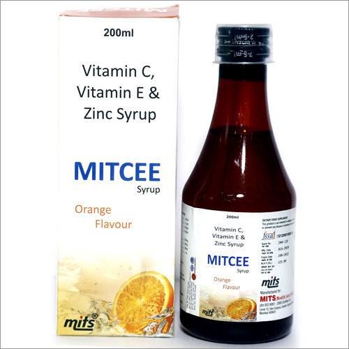 Vitamin C, Vitamin E & Zinc Syrup By MITS HEALTHCARE PRIVATE LIMITED