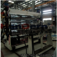 Luggage Sheet Extrusion Machine ABS plastic luggage board extrusion production line