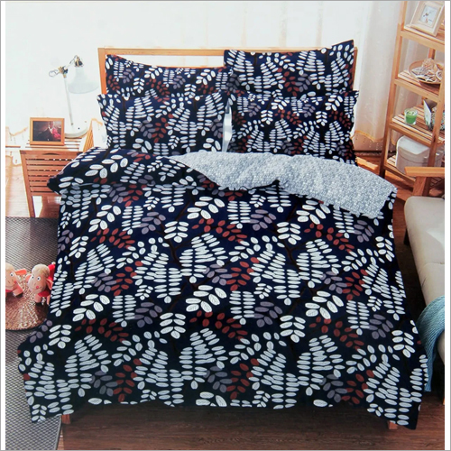 Leaf Print Bedspread