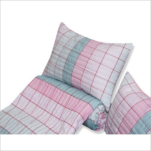 Cotton Striped Bedspread