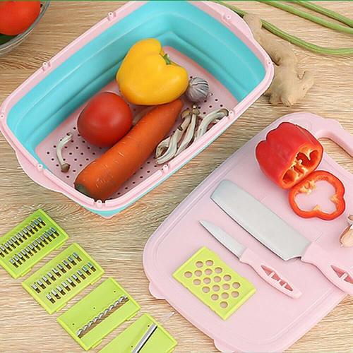 9 In 1 Multifunction Chopping Board, For Home And Kitchen
