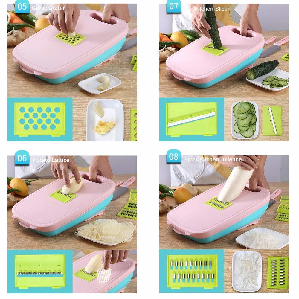 9 In 1 Multifunction Chopping Board, For Home And Kitchen