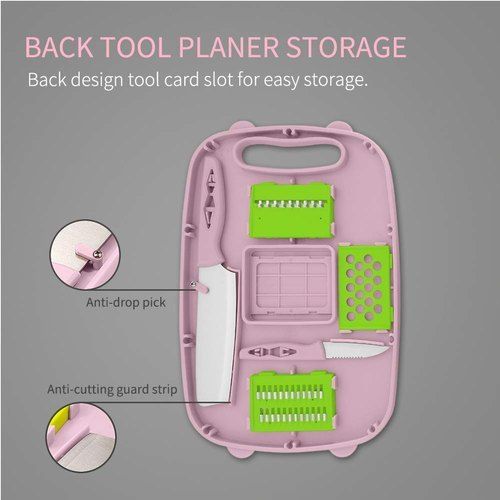 9 In 1 Multifunction Chopping Board, For Home And Kitchen