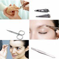 7 Pcs Stainless Steel Nail Tools