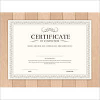 Certificate Printing Services