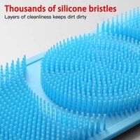 Silicone Double Sided back Scrubber