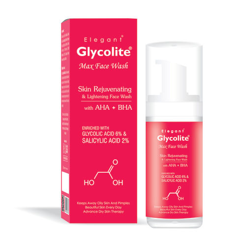 Glycolite Max Skin Rejuvenating  Lightening Foaming Face wash