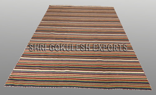 Wholesale Designer Indian Handmade Wool Flatweave Carpets