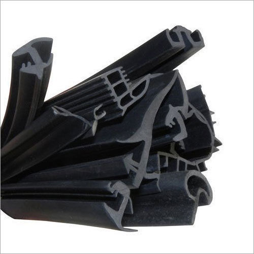 Black EPDM Rubber Profile 