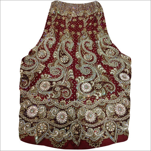 Ladies Marron Lehenga