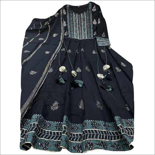 Ladies Cotton Anarkali Suit