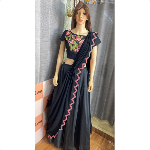 Casual Ladies Party Wear Designer Saree