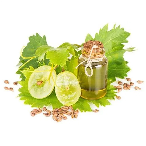Grape Seed Oil - Pure Essential Oil Extract | Herbal Composition, Mild Characteristic Odor, Oily Liquid Form, Suitable for All Age Groups