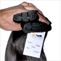 Natural Raw Virgin Unprocessed Mink Indian Machine Double Wefted Straight Hair Extension