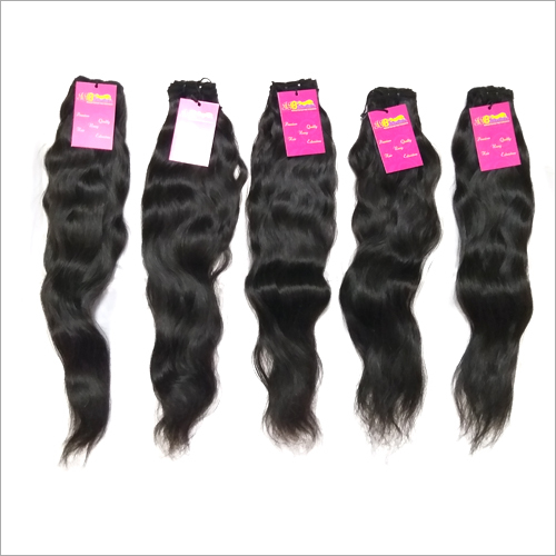 High Quality Raw Unprocessed Virgin Natural Wavy Human Hair Extension