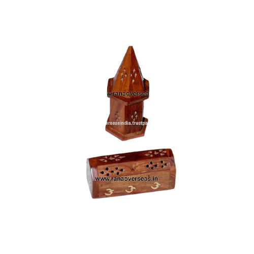 Wood Wooden Incense Burner