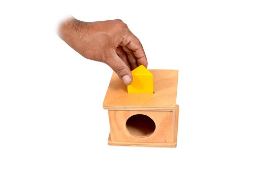 Kidken Imbucare Box Triangle Hole For toddler Kids