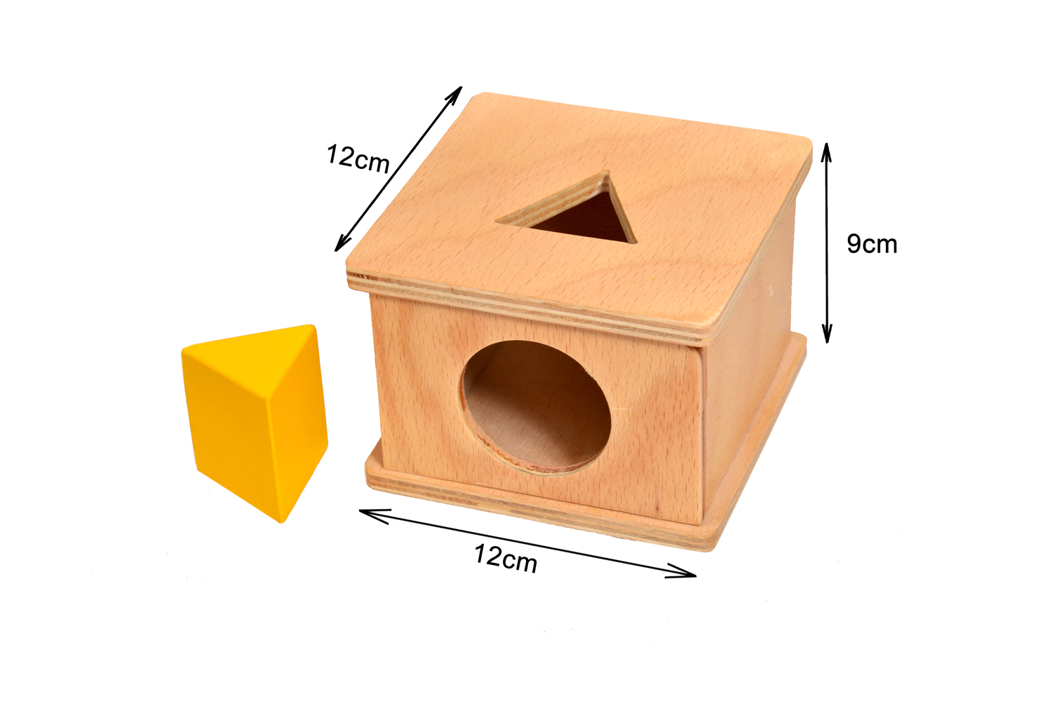 Kidken Imbucare Box Triangle Hole For toddler Kids