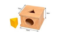 Kidken Imbucare Box Triangle Hole For toddler Kids
