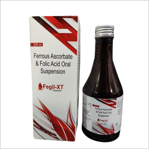 Ferrous Ascorbate And Folic Acid Oral Suspension General Medicines