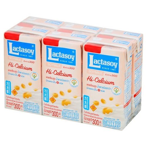 Lactasoy High-Calcium Uht Soy Milk Packaging: Box