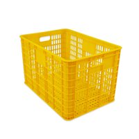 PP HDPE Transshipment Basket Food Vegetable Plastic Crate For sale